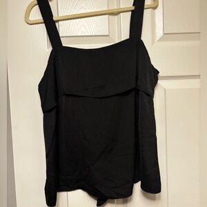 Banana Republic Satin Tie back top